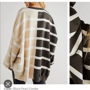 Iso: Free people uptown striped pullover
